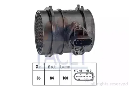 Расходомер воздуха FACET купить