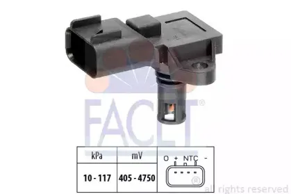Датчик давления воздуха, высотный корректор FACET купить