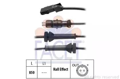 21.0052 FACET Датчик ABS FACET купить