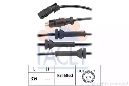 21.0054 FACET Датчик ABS FACET купить