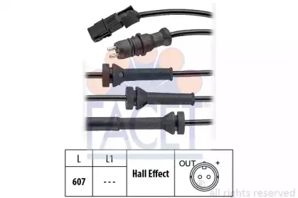 21.0069 FACET Датчик ABS FACET купить