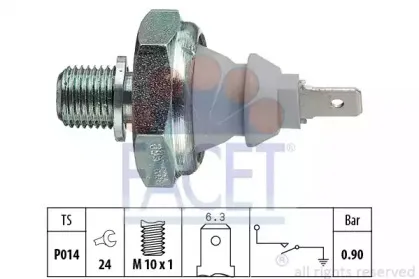 Датчик давления масла FACET купить