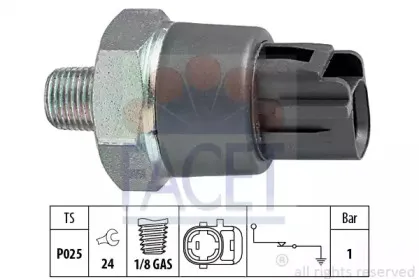 Датчик давления масла FACET купить