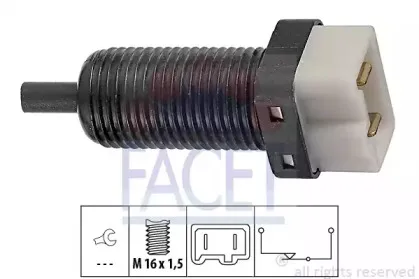 Выключатель фонаря сигнала торможения FACET купить