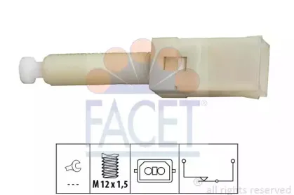 Выключатель фонаря сигнала торможения FACET купить