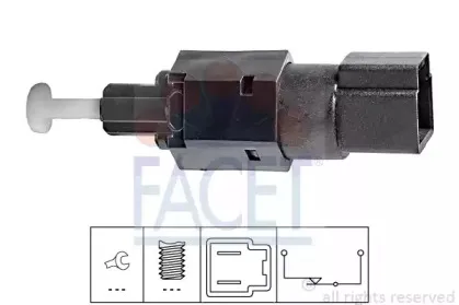 Выключатель фонаря сигнала торможения FACET купить