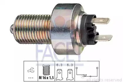 Выключатель фонаря сигнала торможения FACET купить