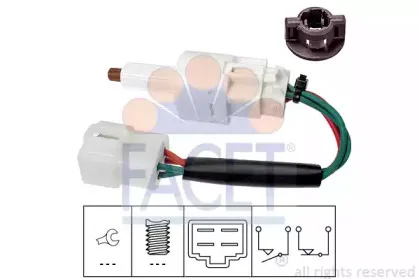 Выключатель фонаря сигнала торможения FACET купить