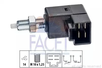 7.1294 FACET Датчик стоп-сигнала FACET купить