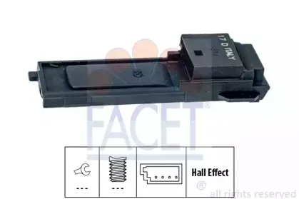 Выключатель, привод сцепления (Tempomat) FACET купить