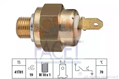 термовыключатель, сигнальная лампа охлаждающей жидкости FACET купить