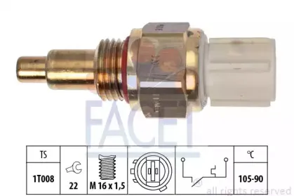 Термовыключатель, вентилятор радиатора FACET купить