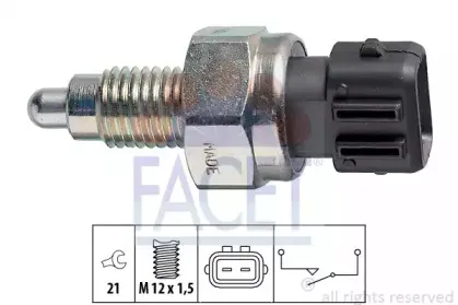 Выключатель, фара заднего хода FACET купить