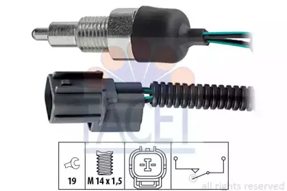 Выключатель, фара заднего хода FACET купить