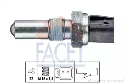 Выключатель, фара заднего хода FACET купить