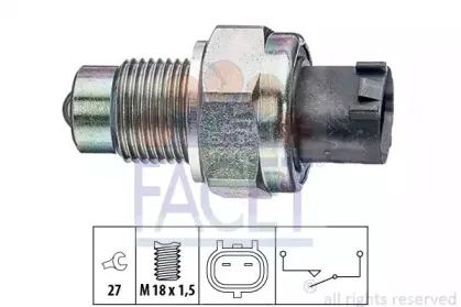 Выключатель, фара заднего хода FACET купить