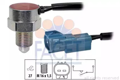 Выключатель, фара заднего хода FACET купить