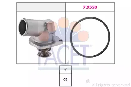 Термостат, охлаждающая жидкость FACET купить