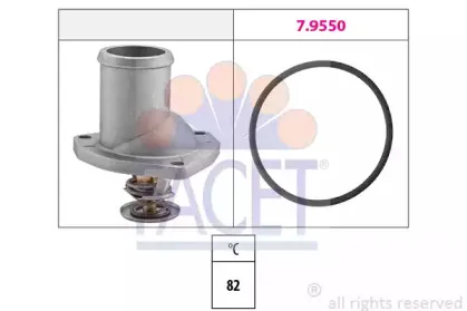 Термостат, охлаждающая жидкость FACET купить