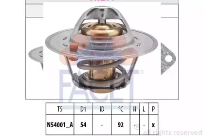 Термостат, охлаждающая жидкость FACET купить