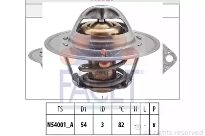Термостат, охлаждающая жидкость FACET купить