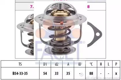 Термостат, охлаждающая жидкость FACET купить