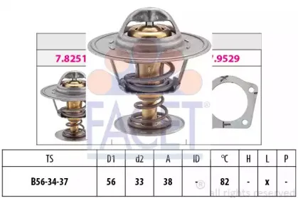 Термостат, охлаждающая жидкость FACET купить