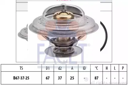 Термостат, охлаждающая жидкость FACET купить