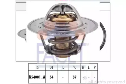 Термостат, охлаждающая жидкость FACET купить