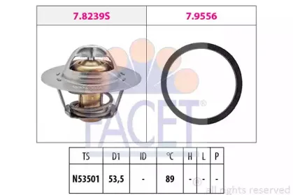 Термостат, охлаждающая жидкость FACET купить