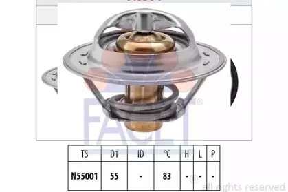 Термостат, охлаждающая жидкость FACET купить