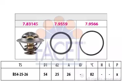 Термостат, охлаждающая жидкость FACET купить