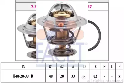 Термостат, охлаждающая жидкость FACET купить