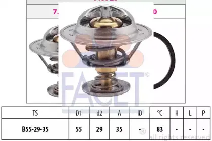 Термостат, охлаждающая жидкость FACET купить