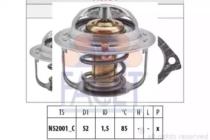 Термостат, охлаждающая жидкость FACET купить