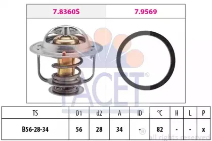 Термостат, охлаждающая жидкость FACET купить