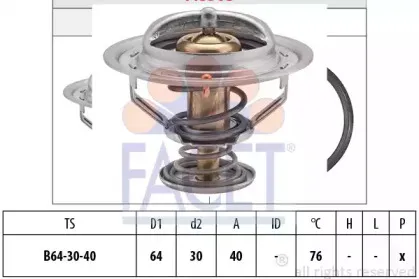 Термостат, охлаждающая жидкость FACET купить