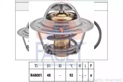 Термостат, охлаждающая жидкость FACET купить
