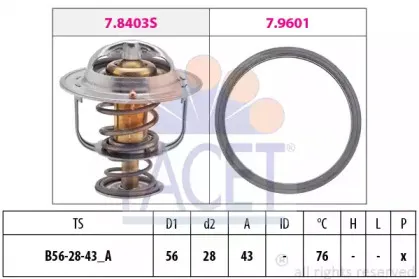 Термостат, охлаждающая жидкость FACET купить