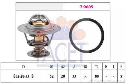 7.8412 FACET Термостат FACET купить