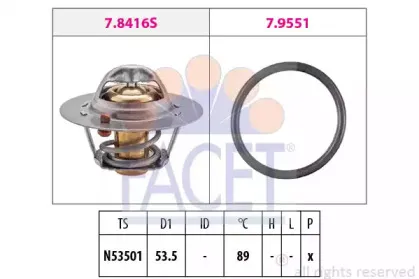 Термостат, охлаждающая жидкость FACET купить