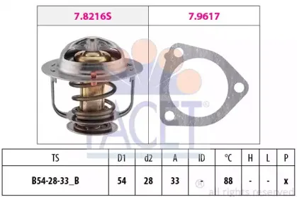 Термостат, охлаждающая жидкость FACET купить