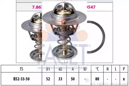 Термостат, охлаждающая жидкость FACET купить