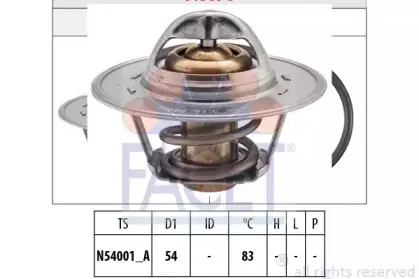 Термостат, охлаждающая жидкость FACET купить