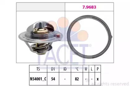 Термостат, охлаждающая жидкость FACET купить
