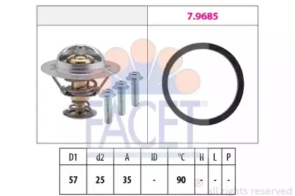 Термостат, охлаждающая жидкость FACET купить