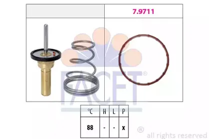 Термостат, охлаждающая жидкость FACET купить