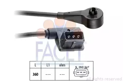 Датчик частоты вращения, управление двигателем FACET купить