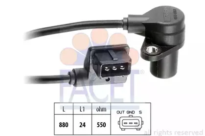 Датчик импульсов FACET купить