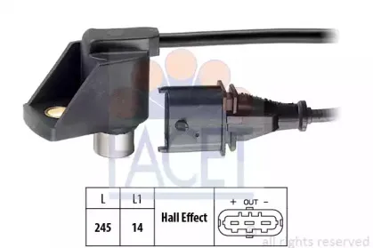 Датчик, положение распределительного вала FACET купить